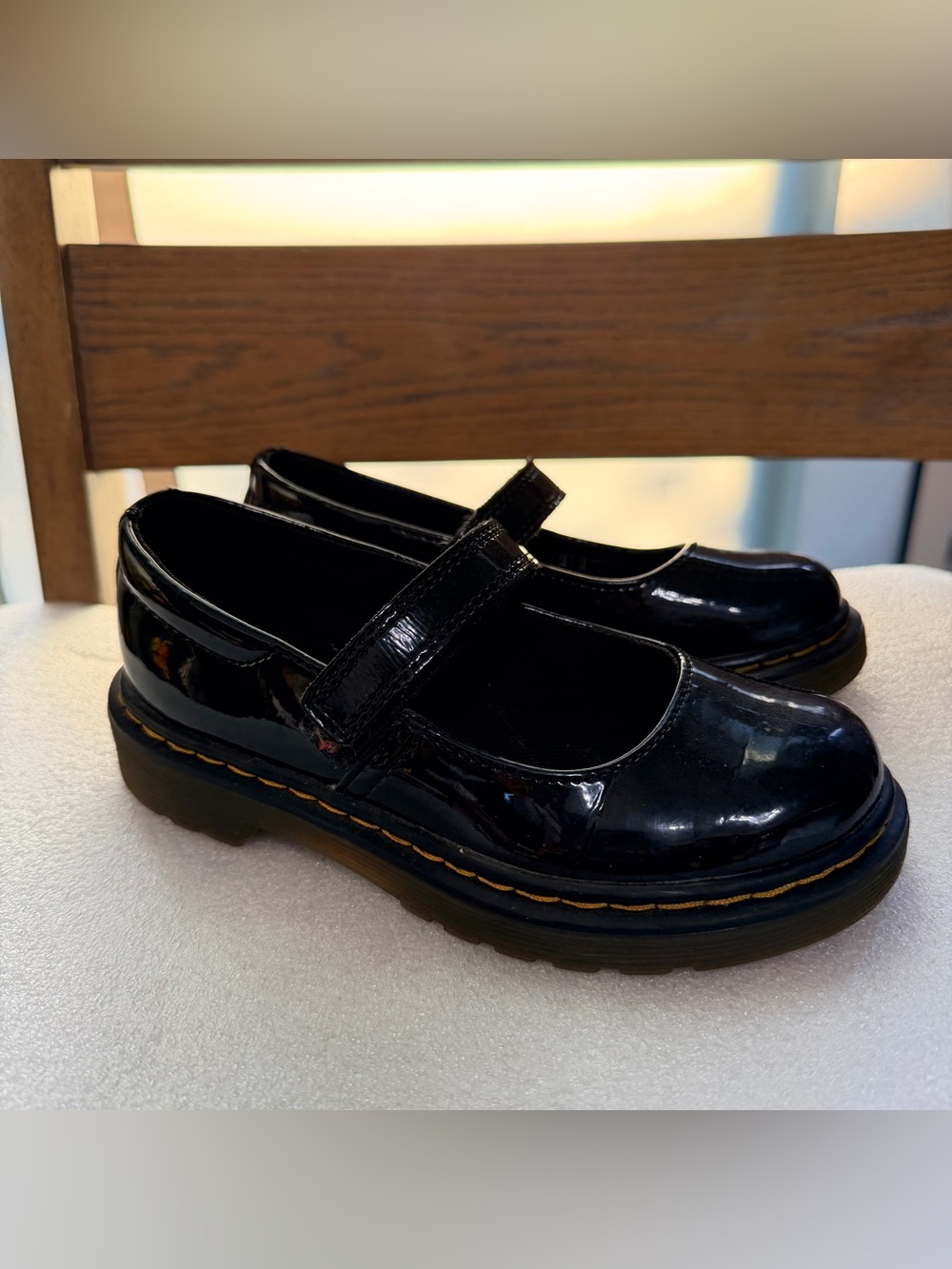 Dr. Martens Maccy black Mary Jane - Kids size 13